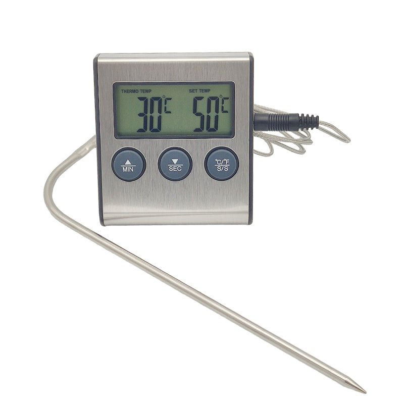 מד חום דיגיטלי מתקדם לבישול ChefPro | BBQ Grilling Thermometer | אוזו - שופ